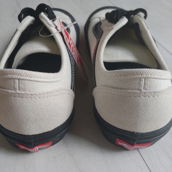 VANS NEW Style 36 DECON SF Salt Wash Marshmallow/Black - Picture 8 of 12